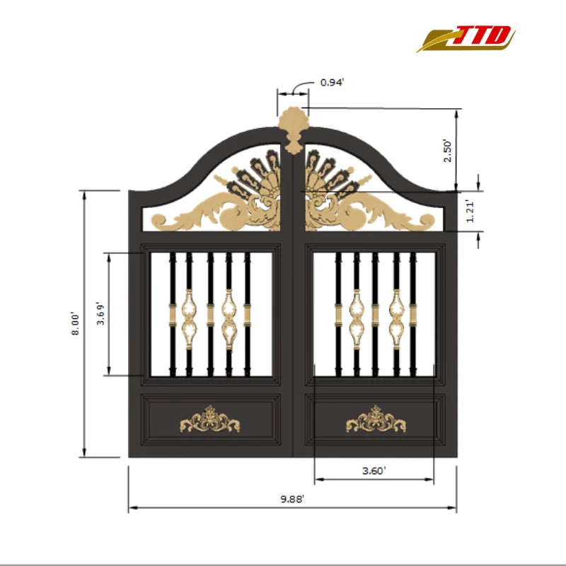 Discover stylish iron gates design ideas for homes that enhance beauty provide durability and ensure reliable protection