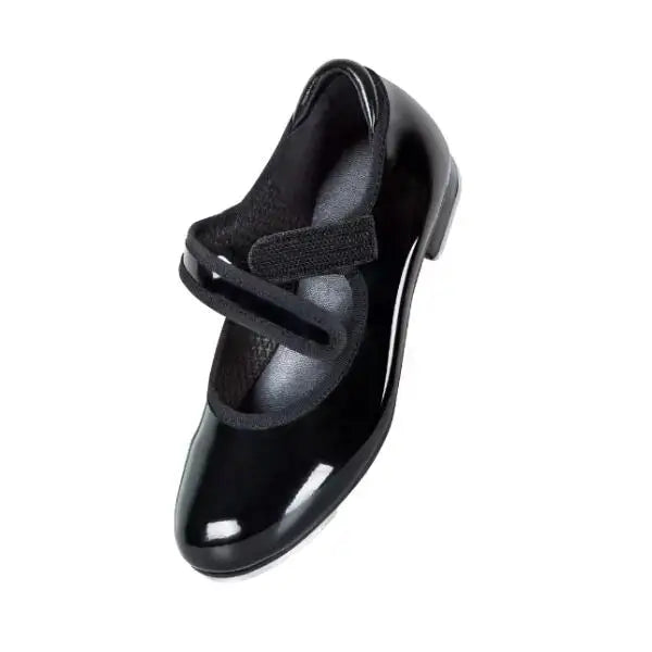 Unisex EU Stock Wholesale Tap Dancing Shoes PU Leather Easy Strap for Both Men and Women