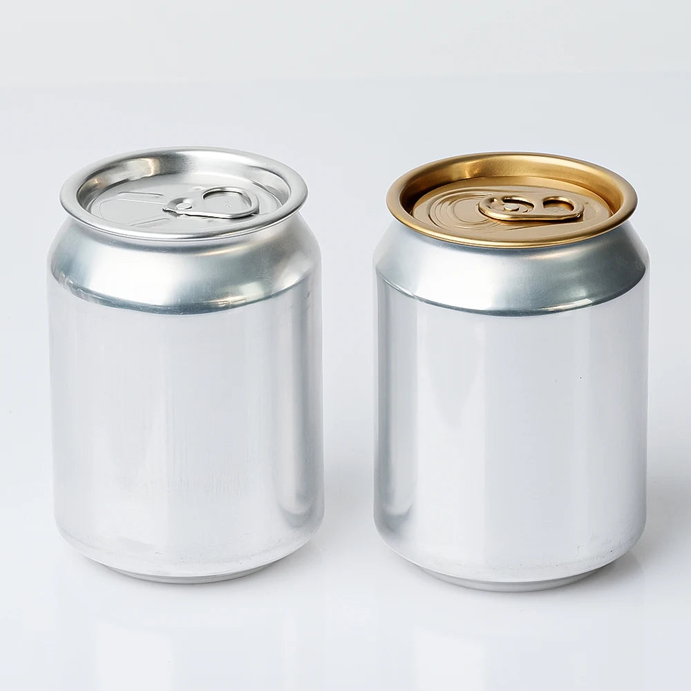 Manufacturer price Empty Printed Metal Can Slim Sleek Standard Tin Can Beverage Beer Aluminum Soda Drink Cans