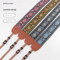 Ethnic Retro Versatile Embroidered SLR Digital Camera Strap Suitable for All Kinds of Cameras Outdoor Portable Camera Strap