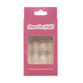 Factory Supply Pink Packaging Box for Artificial Nails Custom Nail Tip Storage Box False Nails Box