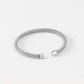 Fashion Cuff  Stainless SteelC-shaped Mesh Adjustable Bracelets Waterproof Stainless Steel Open  Bracelet