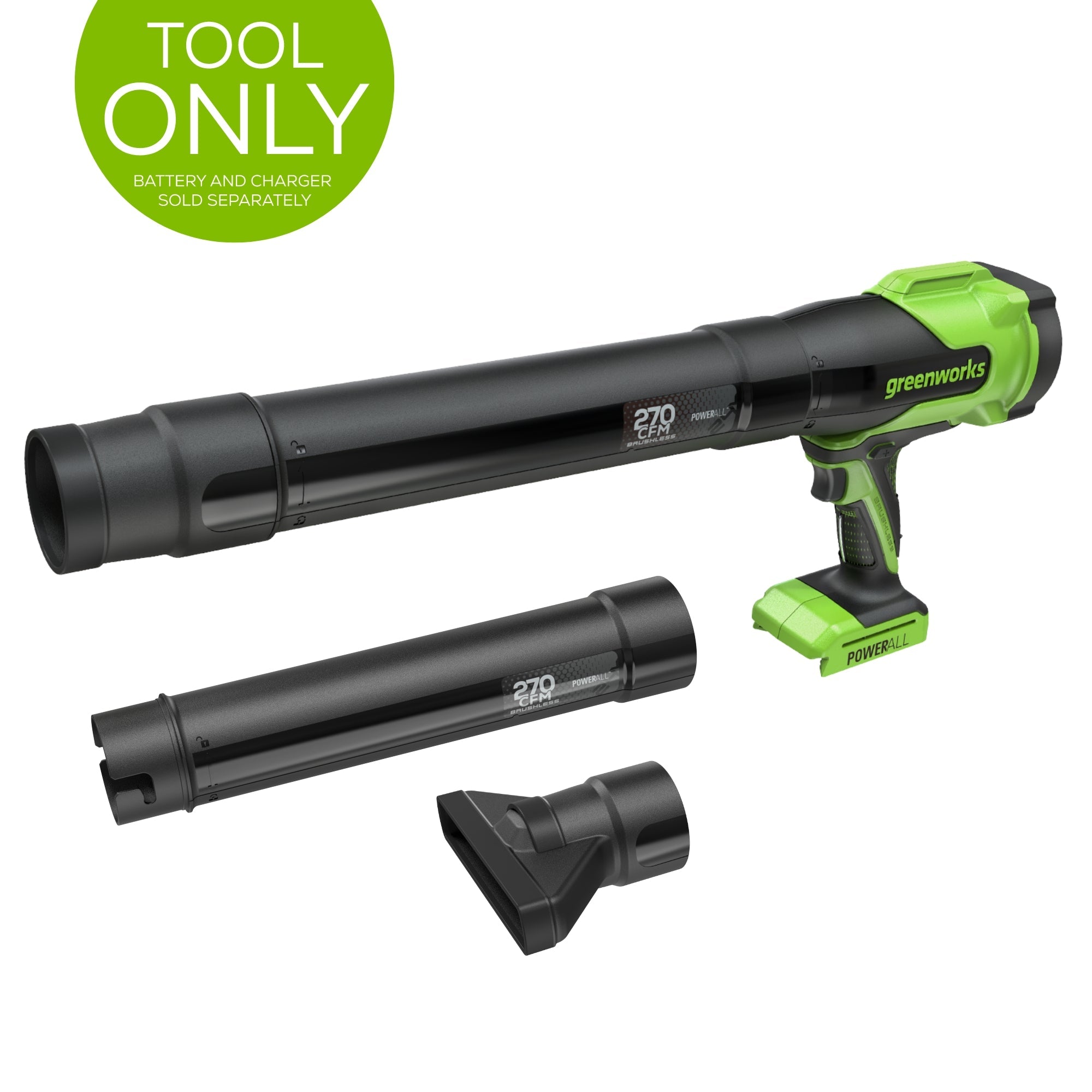 24V 270 CFM Cordless Battery Brushless Blower (Tool Only) MegaBDM