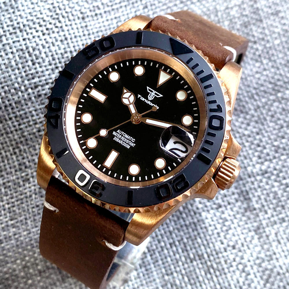 OEM Bronze Automatic Men’s Watch — NH35A Movement, 200m Waterproof, Sapphire Crystal