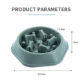 Slow Feeder Dog & Cat Bowl 400ml – Anti-Choke, Non-Slip, Bloat Relief – EU Local Stock
