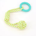 TPR Chew Ring & Rope Tug Dog Toy – Durable Interactive Teething Toy for Aggressive Chewers – EU Local Stock