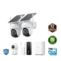 SolarCam D1 Classic Kit + Video Doorbell Pro + IndoorCam P1 Pro - 2-Cam Kit + Video Doorbell Pro + IndoorCam P1 Pro MegaBDM