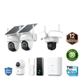 SolarCam D1 Classic Kit + Video Doorbell Pro + Floodlight Cam Pro + IndoorCam P1 Pro - 2-Cam Kit + Video Doorbell Pro + Floodlight Cam Pro + IndoorCam P1 Pro MegaBDM