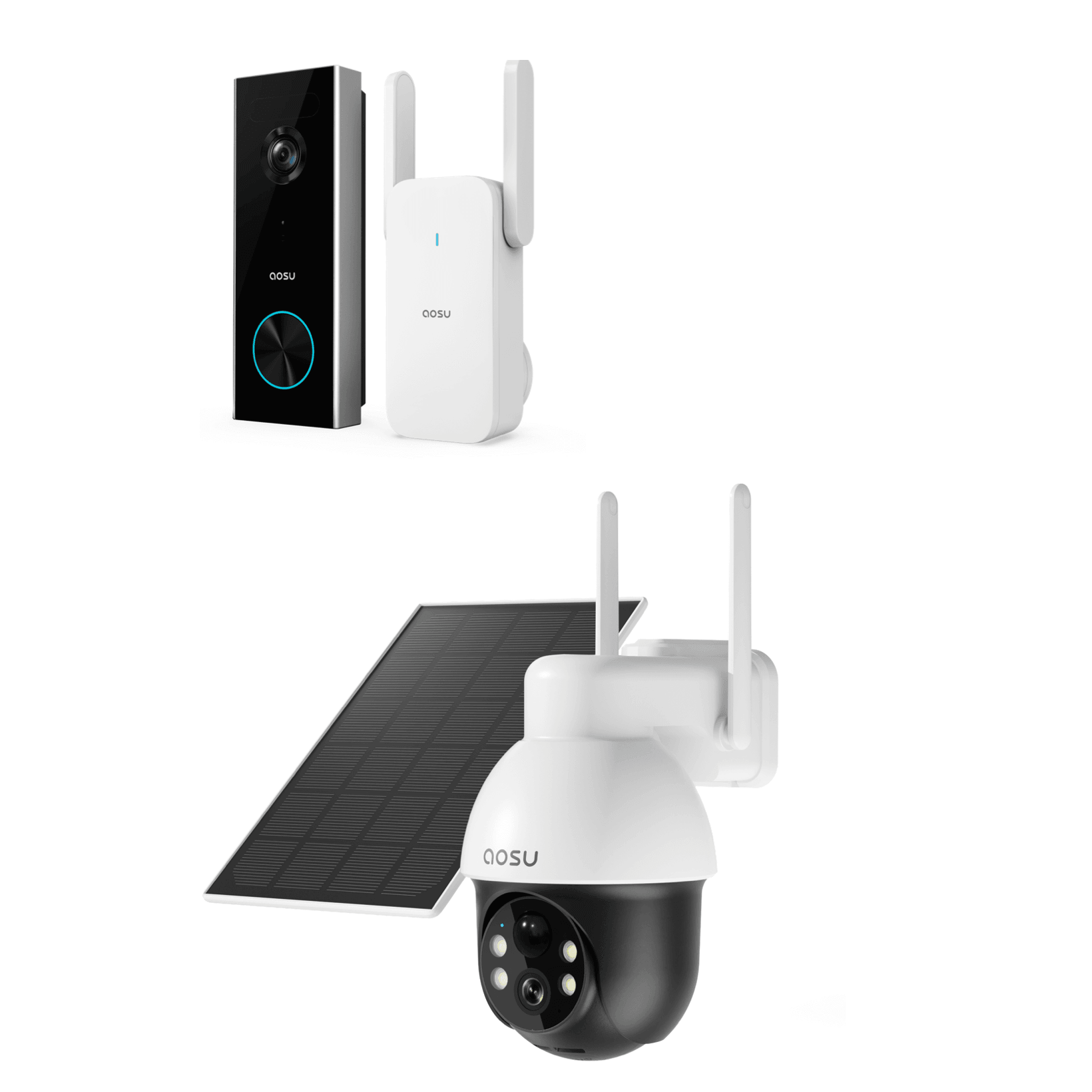 SolarCam D1 SE + Video Doorbell Pro MegaBDM
