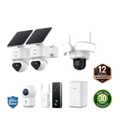 aosu T2 Ultra + Video Doorbell Pro + Floodlight Cam Pro + IndoorCam P1 Pro - aosu T2 Ultra 2-Cam Kit + Video Doorbell Pro + Floodlight Cam Pro + IndoorCam P1 Pro MegaBDM