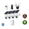 aosu T2 Ultra + Video Doorbell Pro + Floodlight Cam Pro + IndoorCam P1 Pro MegaBDM