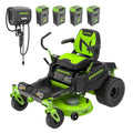 60V 42" Electric CrossoverZ Zero Turn Mower: (4) 8 Ah Batteries and 600W Wall Charger, CRZ4262 MegaBDM