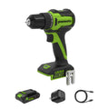 24V PowerAll 3/8" 280 in-lb Drill, with 2.0 Ah USB-C Battery, 30W USB-C Charger Block, 3' 100W USB-C Cable MegaBDM