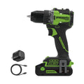 24V PowerAll Pro 1/2" 530 in-lb Drill Driver, with 2.0 Ah USB-C Battery, 30W USB-C Charger Block, 3' 100W USB-C Cable MegaBDM