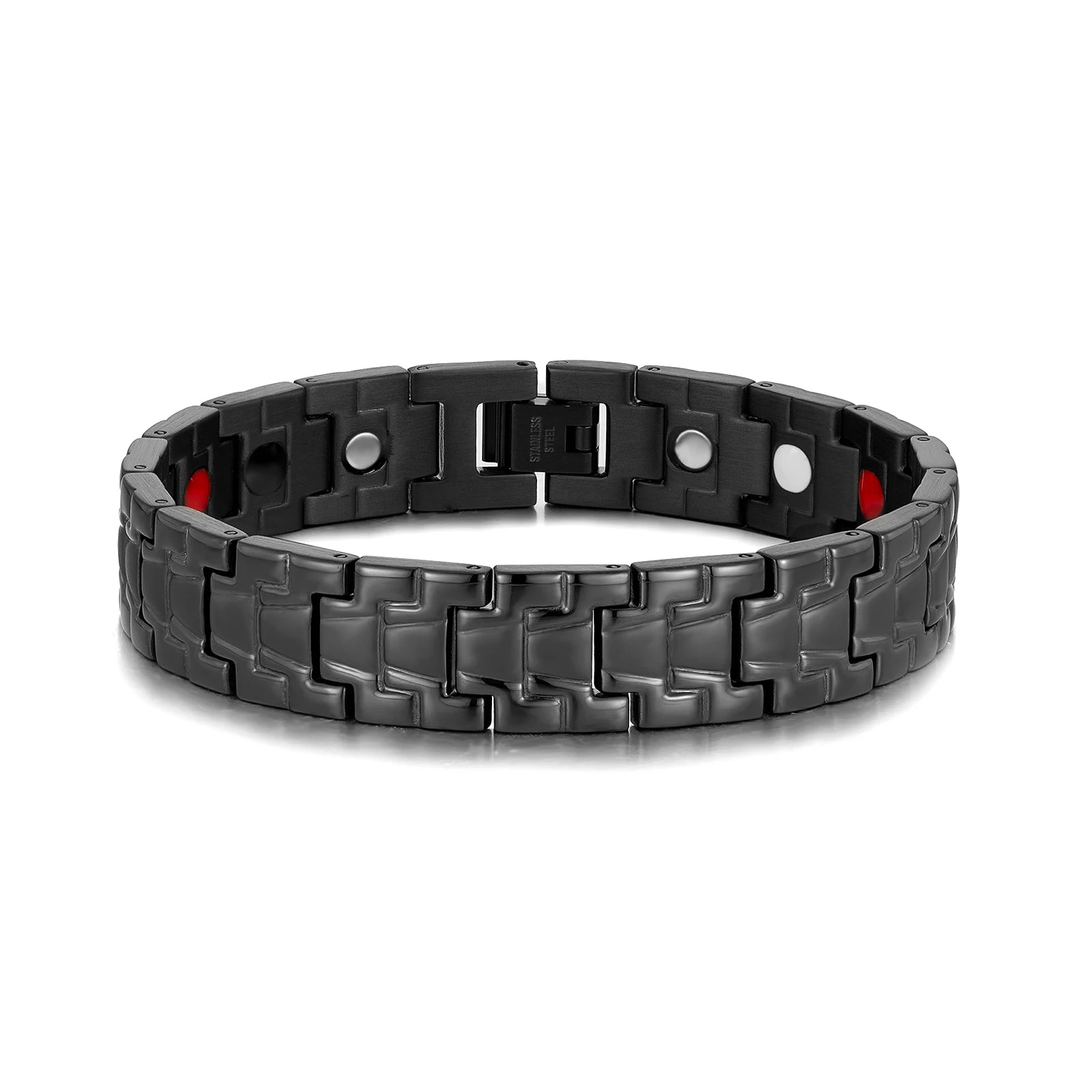 Wholesale Men's Bracelet Jewelry Health Energy Healthy Stainless Steel Bio Bracelet for Man