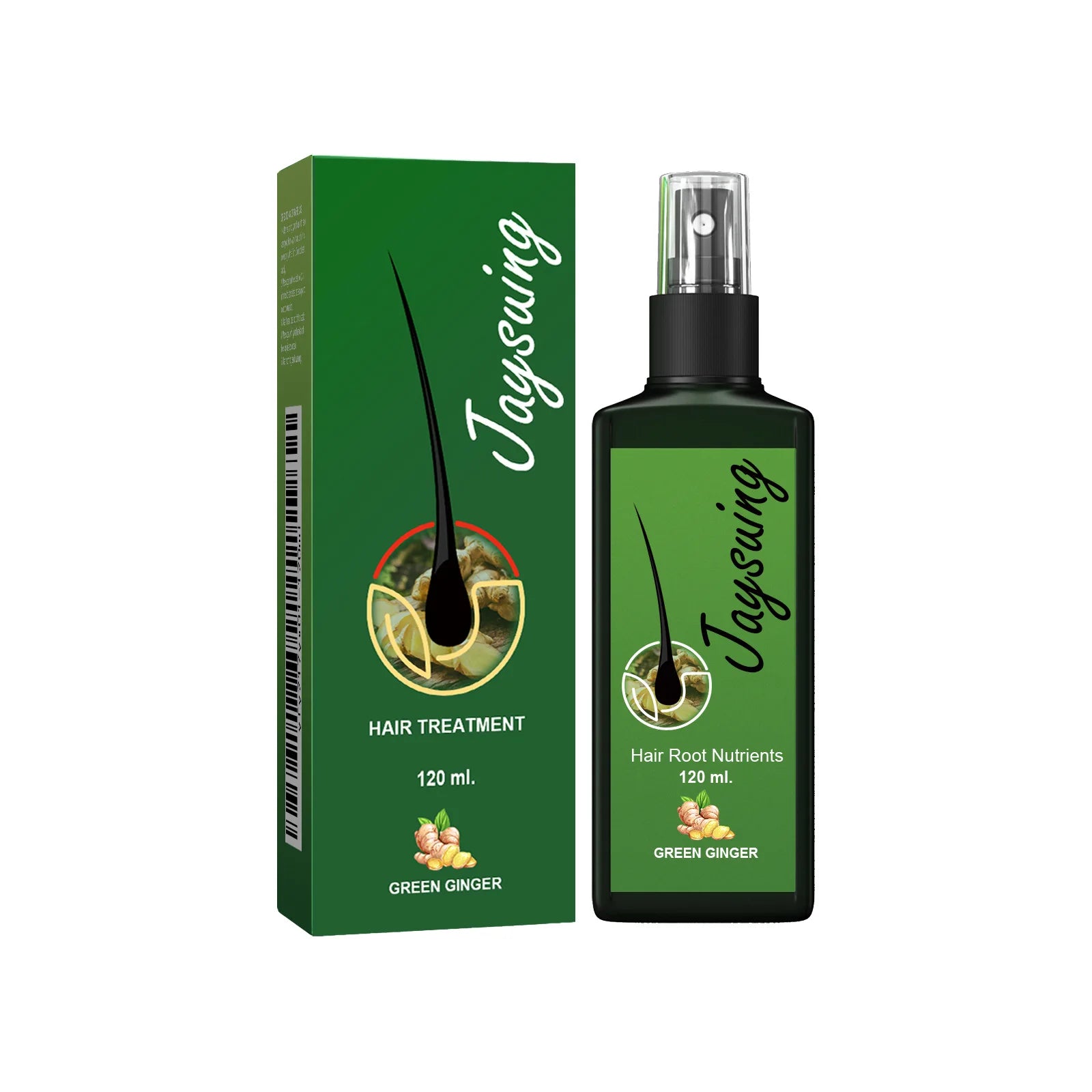 Organic Comprehensive Hair Care Routine Package Ginger and Herbal Grooming Growth Anti-Dandruff Oils for Hair Loss Prevention