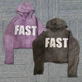 DCY New Arrival Custom Streetwear Distressed HoodieBlank Distressed Cropped HoodieOversized Heavyweight Zip up Hoodie