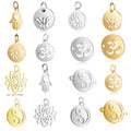 DIY Colgantes Charm Beads Paw Slide Letter Charms Charms Anime Necklaces Women Jewelry Pendants Tarnish Free Jewelry