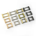 Meetee BK074 13/16/20mm Movable I-shaped Buckle Bag Accessories Detachable Screw Square Connection Buckle