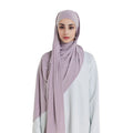 2024 Custom Premium Jersey Cotton Hijab Medium Weight Fabric With 4 Way Stretch Luxury Premium Hijab Jersey for Muslim Women