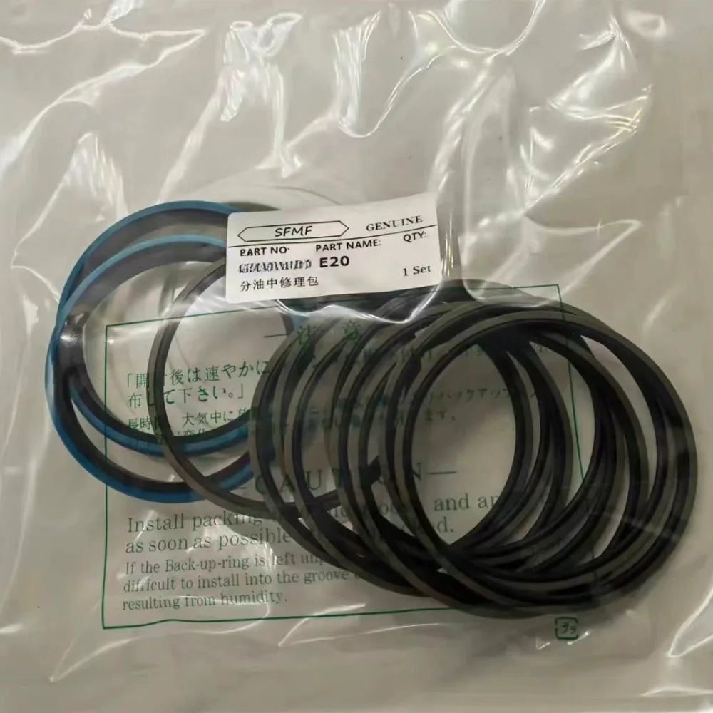 Excavator Parts MX331 E20 E17 Oil-distributing Cup Oil Seal Central Rotary Joint Oil Seal Repair Kit