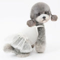 Concise Design Pet Suspender Skirt Spring Summer Dog Dress