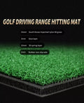 1.5mx1.5m Hitting Mat SKYJADE HM03 3D Golf Mat Non-slip Base Golf Practice Driving Range Hitting Mat