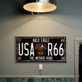 Wholesale Embossed Decorative License Plate Hot Sale Custom Vintage Tin Sign