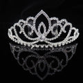 Factory Wholesale Children Birthday Party Crown Rhinestone Student Dance Performance Girl Princess Tiara