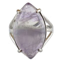 Wholesale Natural Stone Adjustable Horse Eye Shaped Rings for Men and Women Minimalist Fashion Rings