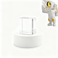 High Quality Polished Crystal Glass Plaque/Block Blank Rectangle Cubes with Die Cutting Printing for Laser Engraving