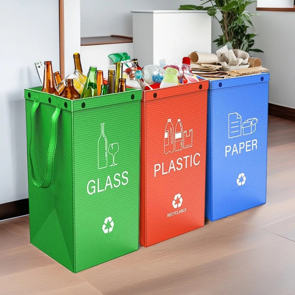 Collapsible Waste Basket Outdoor Kitchen Warehouse Storage Camping Gear Garbage Sorting Portable Foldable Trash Can