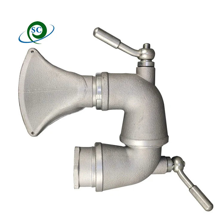 Street Flush Fan Spray Nozzle for Water Truck Aluminum Duck Bill Spray Nozzle for tank Car