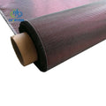 Decorative Use the Fiber with Metallic Luster Cloth Custom Red Reflection Carbon Fiber Fabric