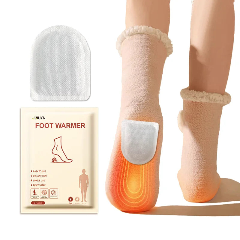 Hot Selling Factory Bulk Toe Warmers Disposable Feet Warmer Pad Instant Heated Insole Foot Warmers Patch