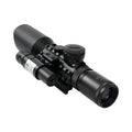 M9 3-10X42 Activity Metal Telescope Red and Green Illuminated Red Sight Scope Red Laser Hunting Sight for Outdoor
