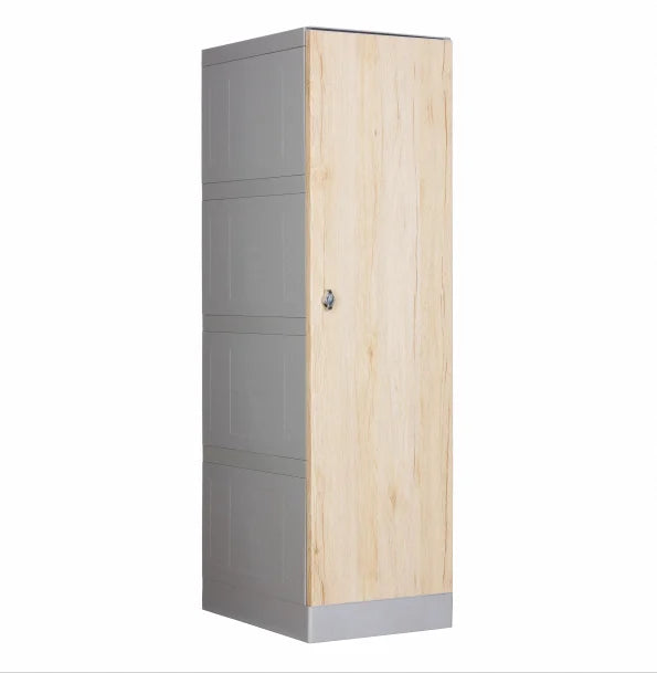 ABS Plastic Waterproof and Moisture-Proof Storage Cabinet for Bathroom Swimming Pool Gym with Locker Feature