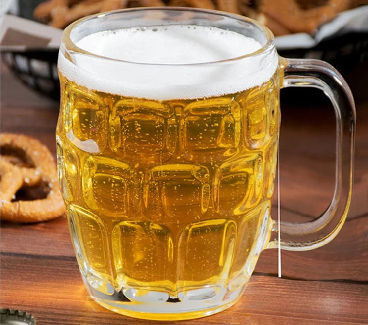 Hot Sell Beer Tumbler Plastic Transparent Custom Food Grade Plastic Beer Mugs at Parties
