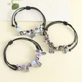 YL Original Design Light Luxury Niche Jingdezhen Ceramic Beaded Artistic Mori Buckle Butterfly Unisex Birthday Gift Wholesale