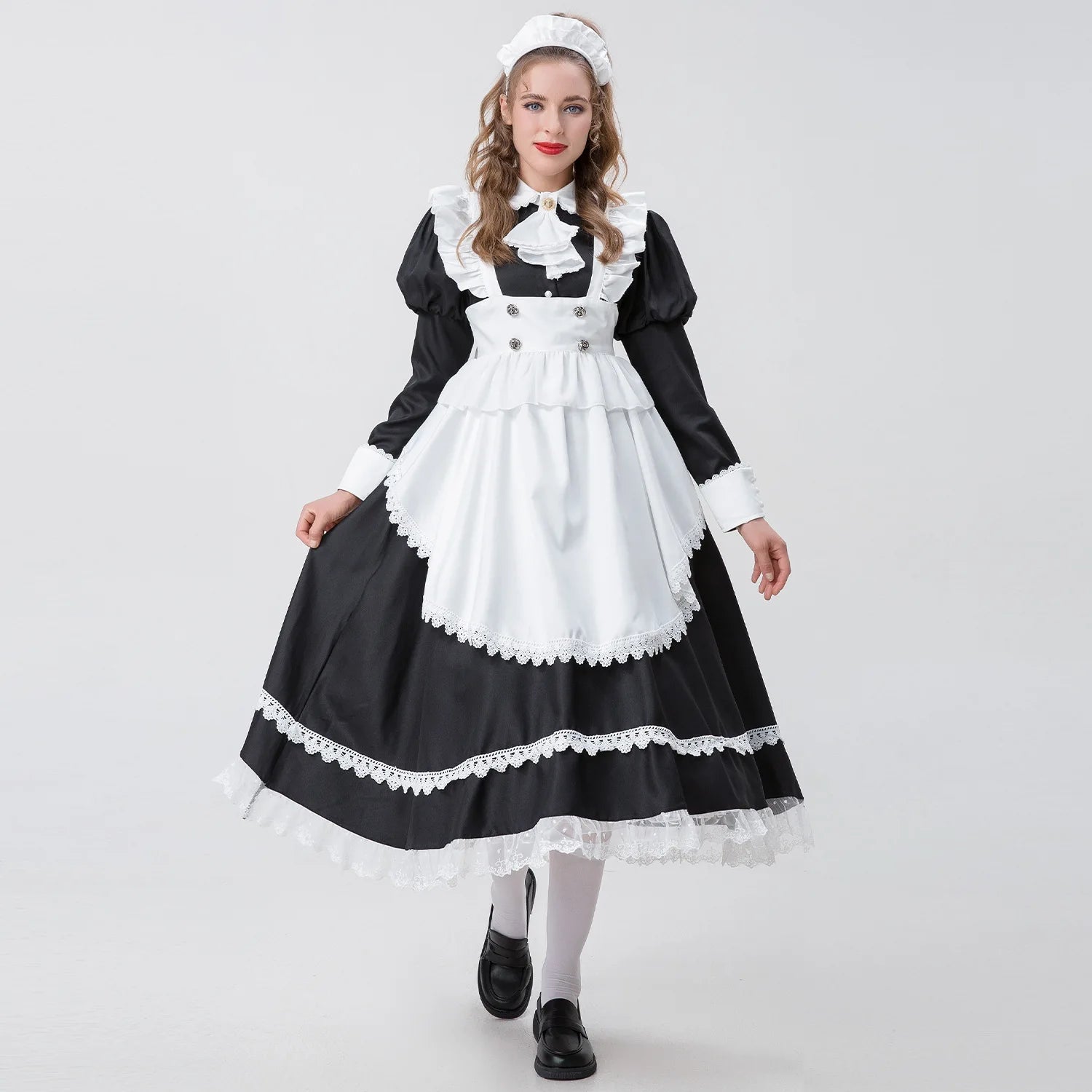New British Aristocratic Long-sleeved Maid Outfit Cosplay Suit Japanese Uniform Maid