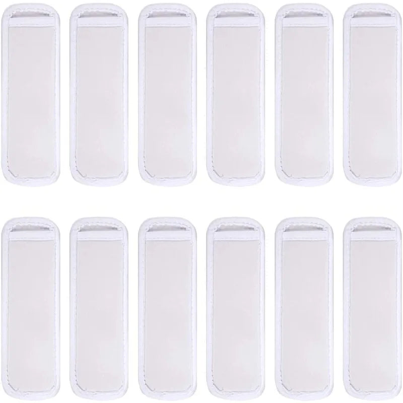 Blank Sublimation Insulated Neoprene Popsicle Holders Sleeve Icy Pole Cooler Holder Storage Bag