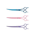 Stainless Steel Professional Hair Scissors Swan Professional Hair Cutting Scissors Dog Grooming Curved Scissor
