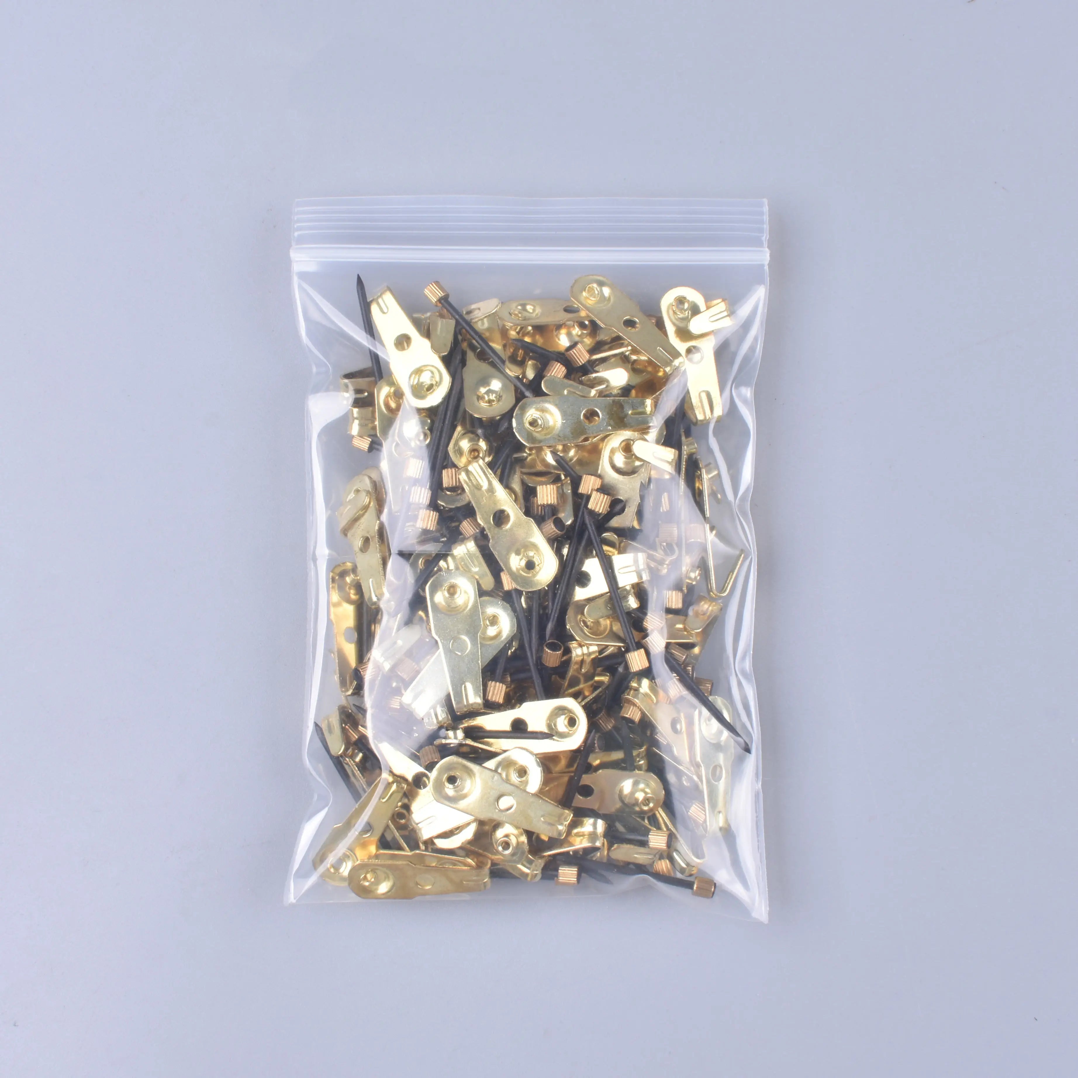 Shanfeng 100pcs 30 Lbs Professional Picture Hanging Hooks Hanger with Nails