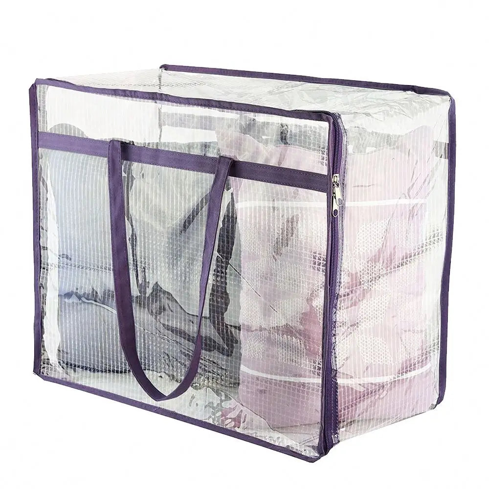 Clothes Moving Bag Plastic Transparent Storage Bag