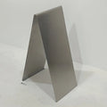Custom Premium Stainless Steel Outdoor Street Advertising Sidewalk Metal a Frame Sign Board for Business