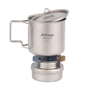 Pure Titanium Water Cup for Outdoor Sports for Camping Hiking Mountaineering & Self-Driving Tours for Boiling Water in the Field