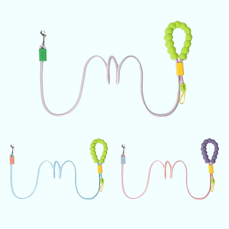 Wholesale Hot Selling Dog Leash Bubble Cotton Versatile Dog Walking Leash With Diagonal Cross Pet Puppy P Leash