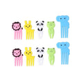 Children's Fruit Fork Cute Animal Bento Box Decorative Fork Dessert Fork Mini Cartoon Toothpick Cake Dessert Pastry Party Supply