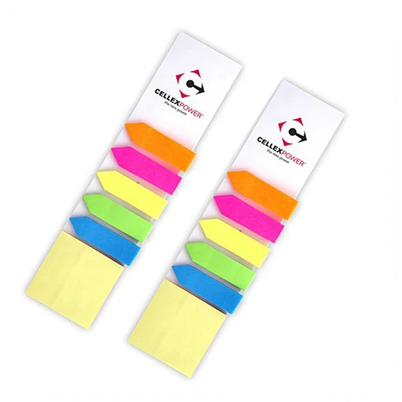 Loose Leaf Sticky Note Book Mark Made of Durable Paper
