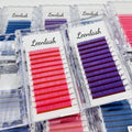 Private Label Color YY Shaped Eyelash Extensions Individual Lashes Extension YY Eyelash Extension